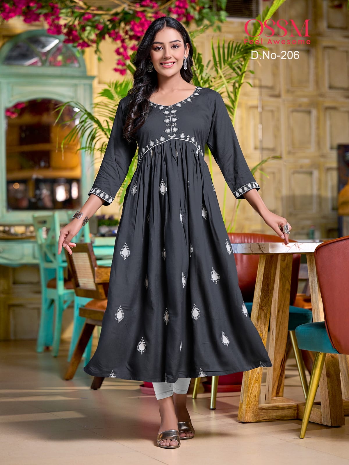 Ossm Celebrations Vol 2 Alia Cut Designer Kurtis Catalog
